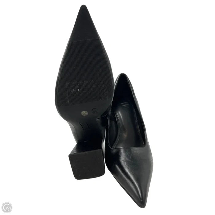 Shoes Heels Block By Worthington In Black, Size: 9.5