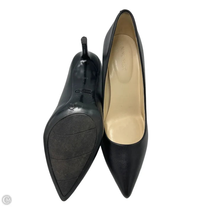 Shoes Heels Stiletto By Nine West In Black, Size: 9.5