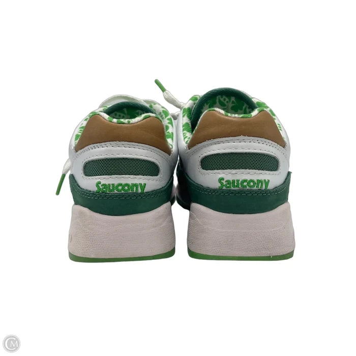 Shoes Sneakers By Saucony In Green & White, Size: 10 (41)