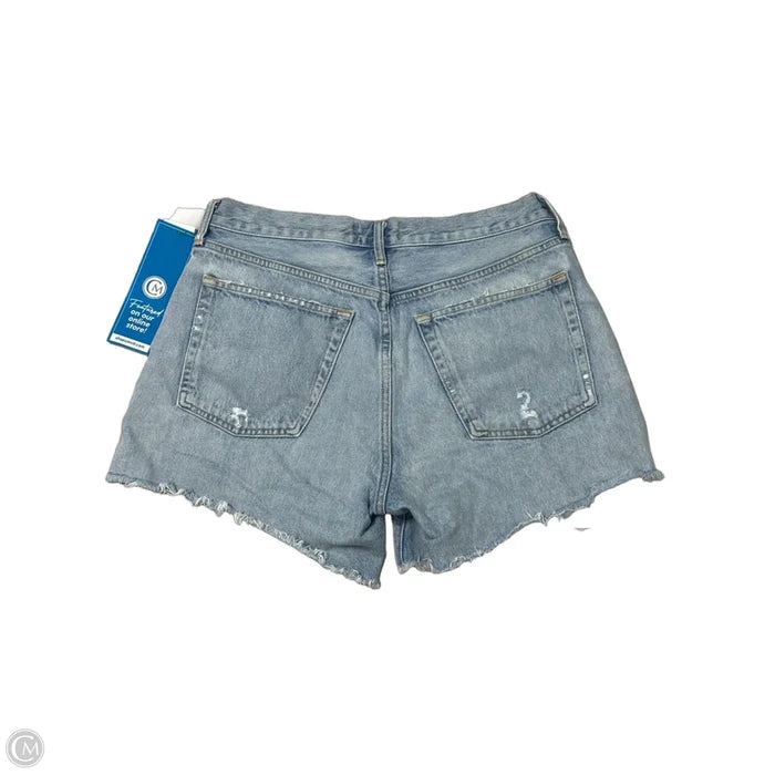 Shorts Designer By Agolde In Blue Denim, Size: 6