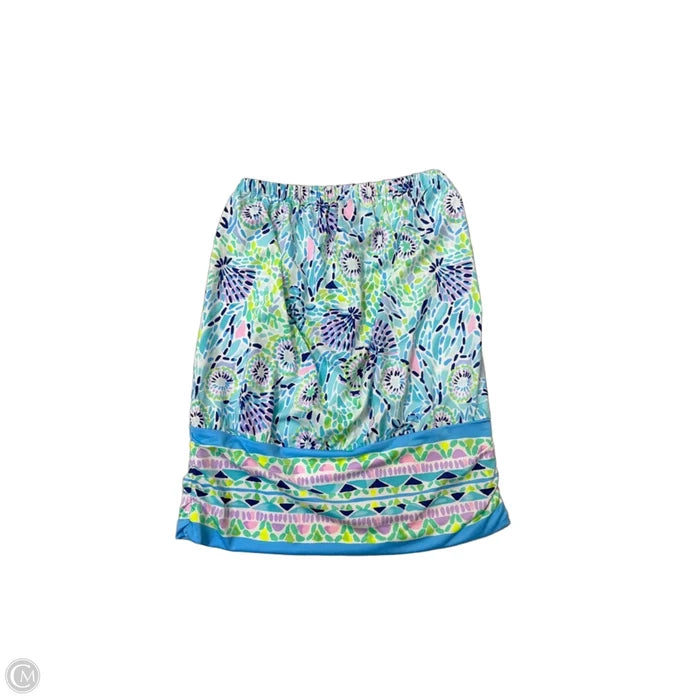 Skirt Designer By Lilly Pulitzer In Blue & Green, Size: Xs