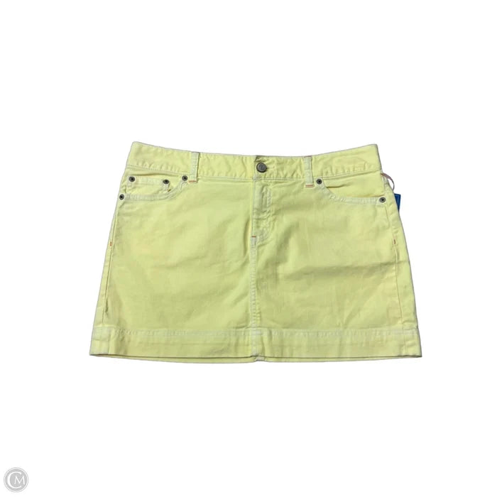 Skirt Designer By Lilly Pulitzer In Yellow, Size: 6