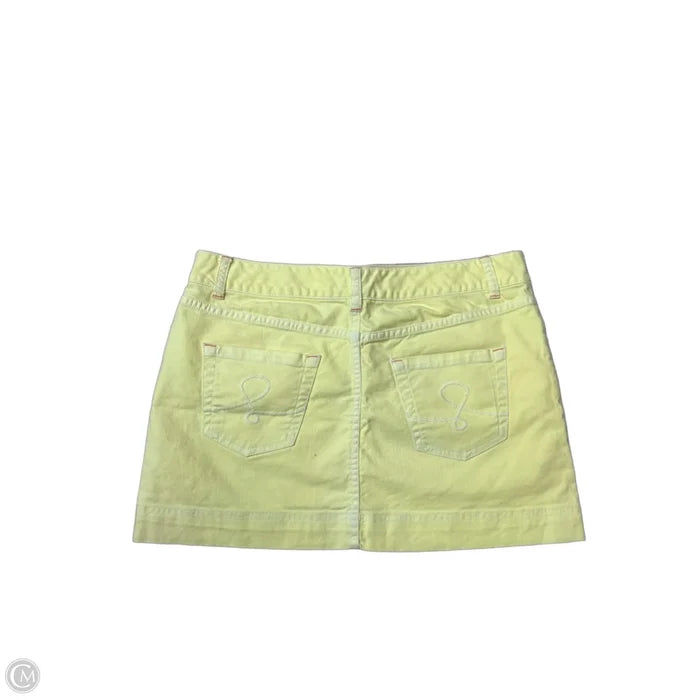 Skirt Designer By Lilly Pulitzer In Yellow, Size: 6