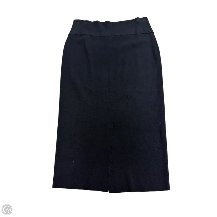 Skirt Midi By Eileen Fisher In Black, Size: L