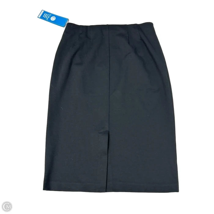 Skirt Midi By Eileen Fisher In Black, Size: L
