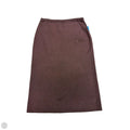 Skirt Midi By Eileen Fisher In Maroon, Size: Lp