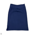 Skirt Midi By Eileen Fisher In Navy, Size: L