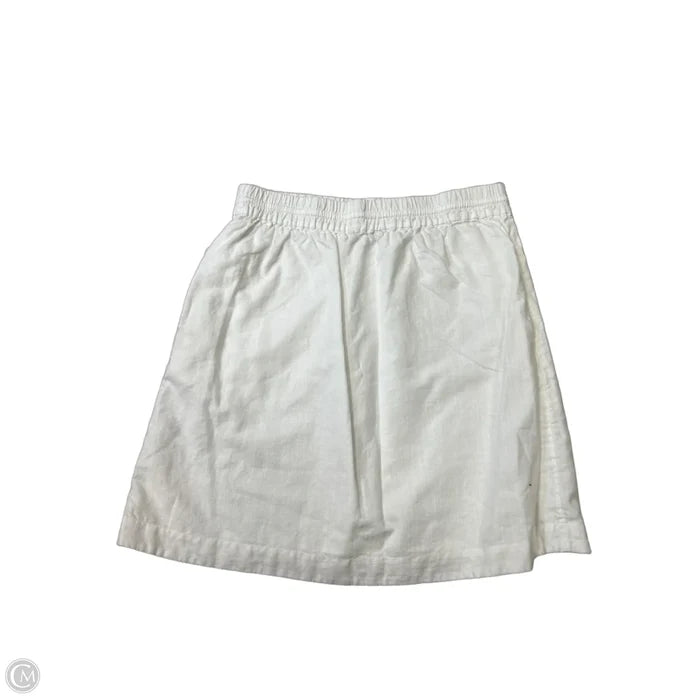 Skirt Midi By Talbots In White, Size: M