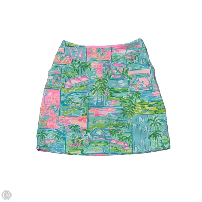 Skort Designer By Lilly Pulitzer In Multi-colored, Size: Xs