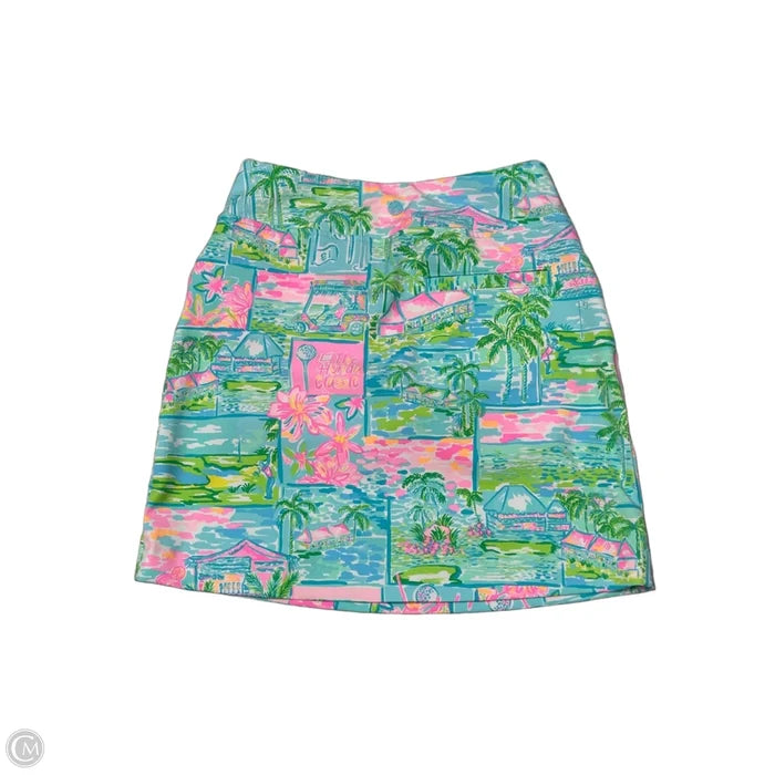 Skort Designer By Lilly Pulitzer In Multi-colored, Size: Xs