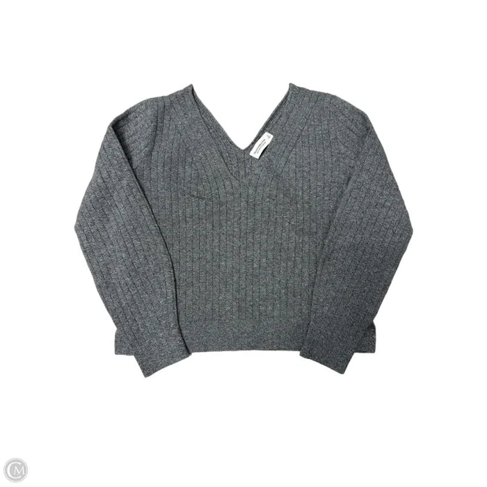 Sweater By Abercrombie And Fitch In Grey, Size: S