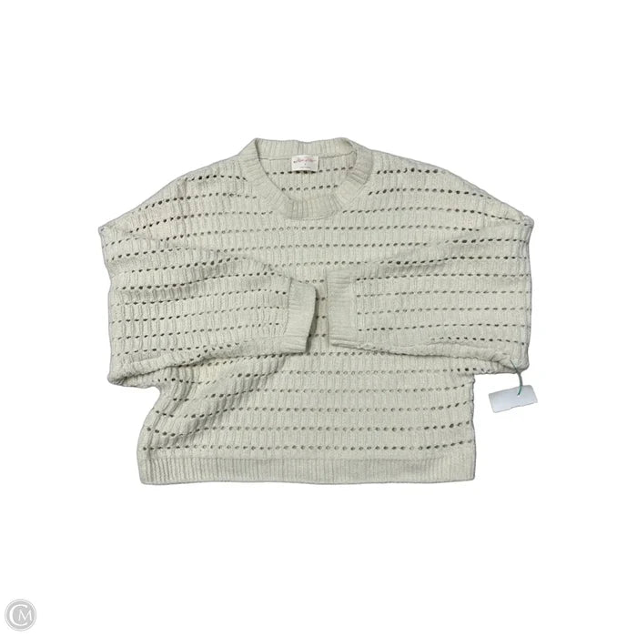 Sweater By Allie Rose In Cream, Size: S