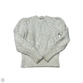 Sweater By Ann Taylor In Gold & White, Size: S