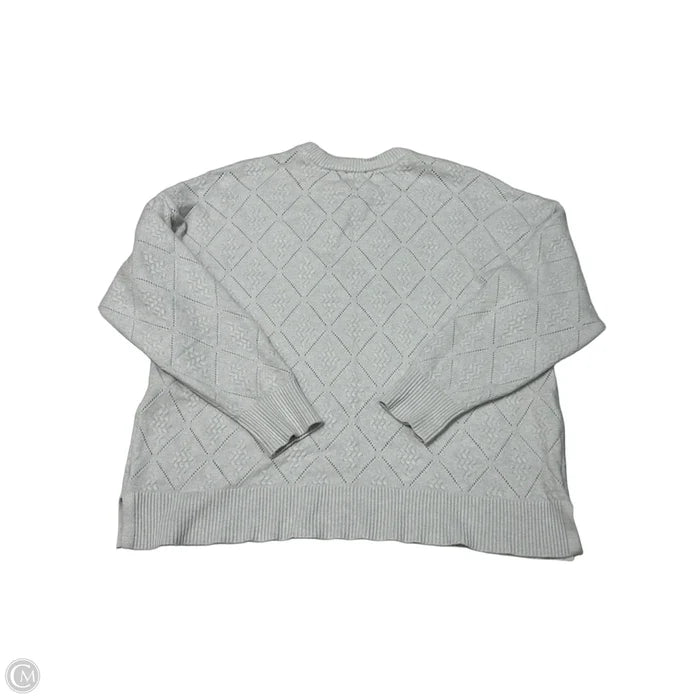 Sweater By Cyrus In Grey, Size: 1x