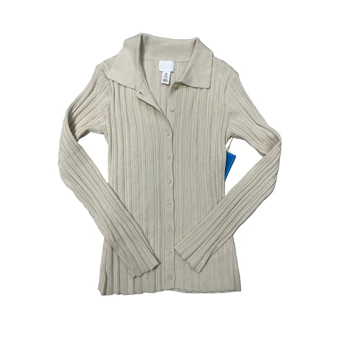 Sweater By H&m In Cream, Size: M