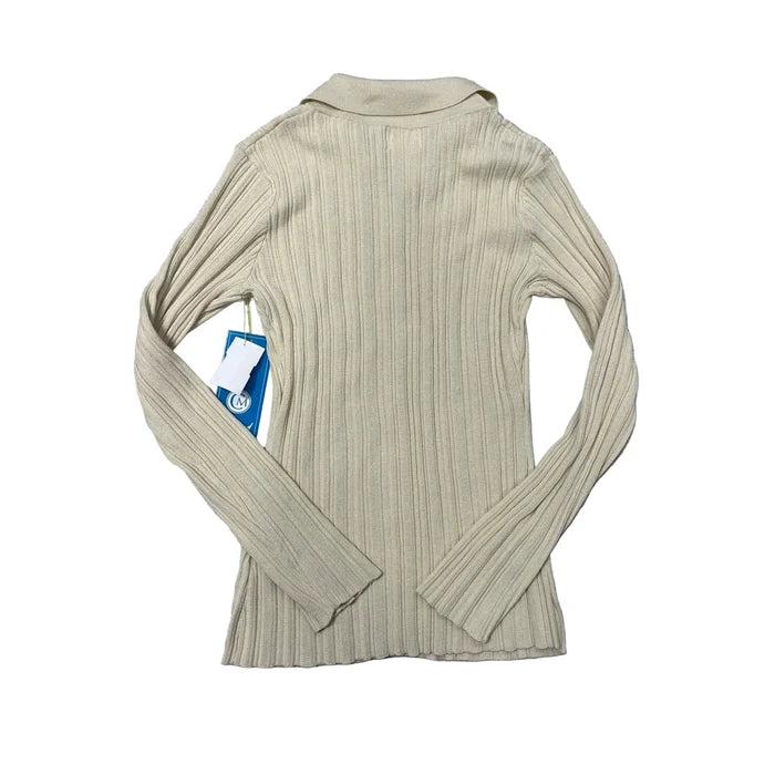 Sweater By H&m In Cream, Size: M