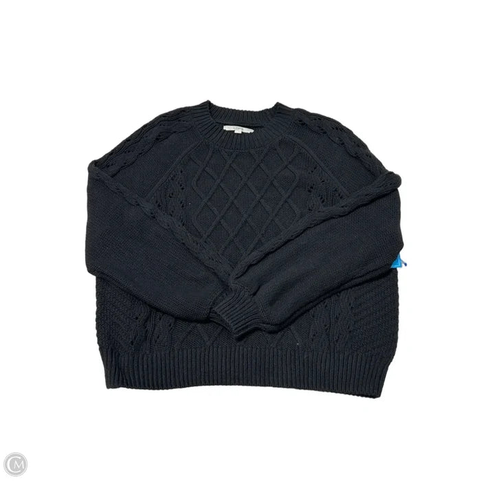 Sweater By Loft In Black, Size: Xl