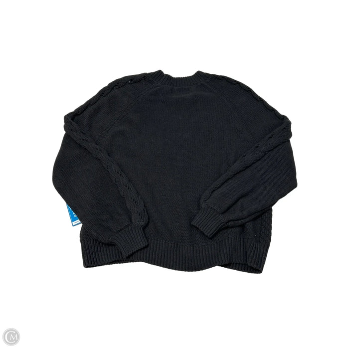 Sweater By Loft In Black, Size: Xl