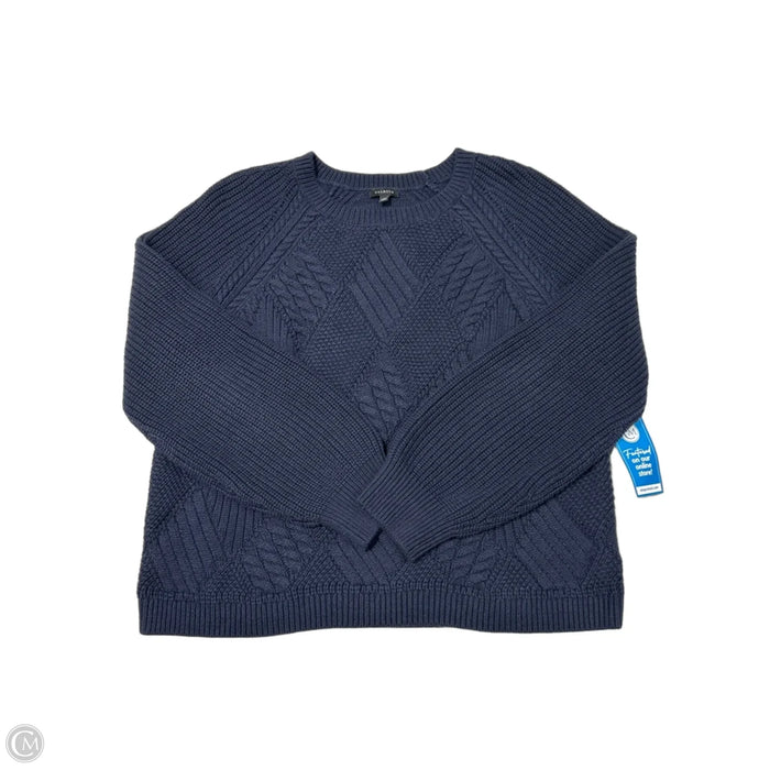 Sweater By Talbots In Navy, Size: Xl