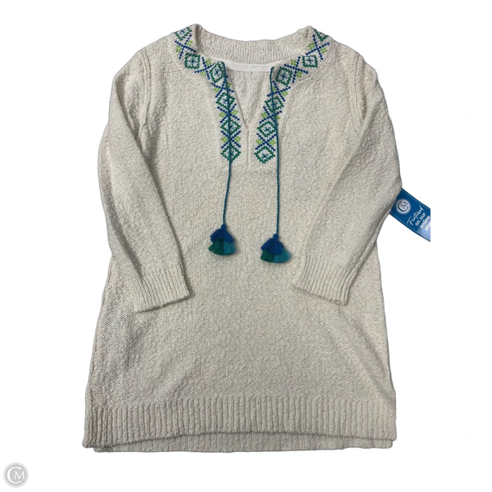 Sweater By Tommy Bahama In Cream, Size: Xs
