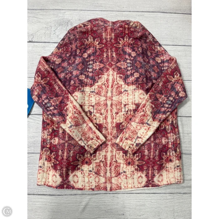 Sweater Cardigan By Akemi And Kin In Floral Print, Size: S
