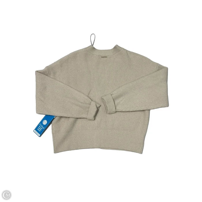Sweater Cardigan By Michael By Michael Kors In Tan, Size: S
