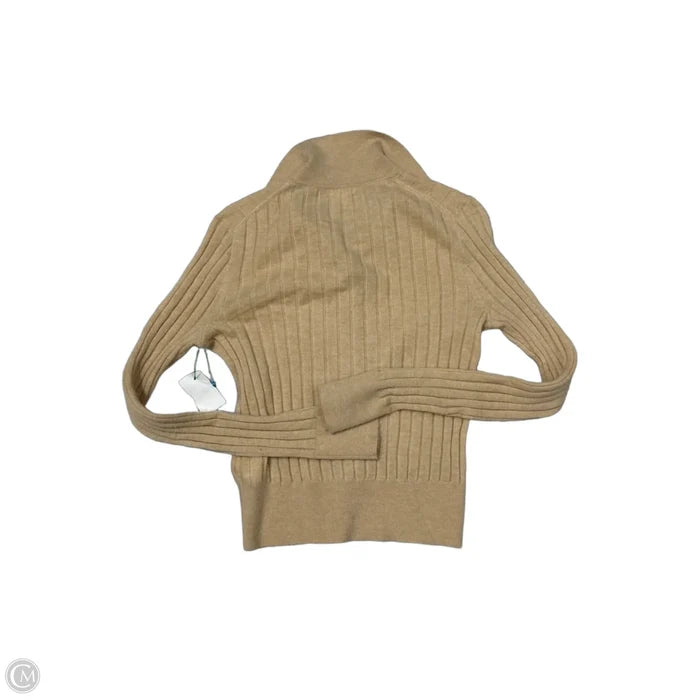 Sweater Cardigan Cashmere By J. Crew In Tan, Size: S
