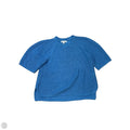 Sweater Short Sleeve By Banana Republic In Blue, Size: S