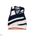 Sweater Short Sleeve By Maeve In Striped Pattern, Size: M