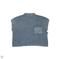 Sweater Short Sleeve By Zenana In Blue, Size: S
