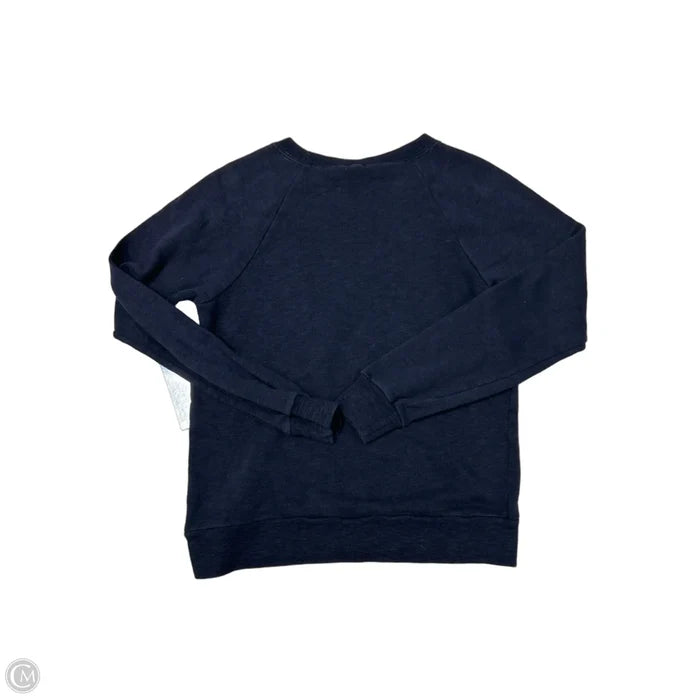 Sweatshirt Crewneck By J. Crew In Navy, Size: S