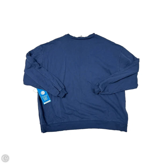 Sweatshirt Crewneck By We The Free In Navy, Size: S