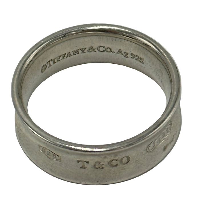 Tiffany & Company 1837 Luxury Ring in 925 Silver, Size: 8