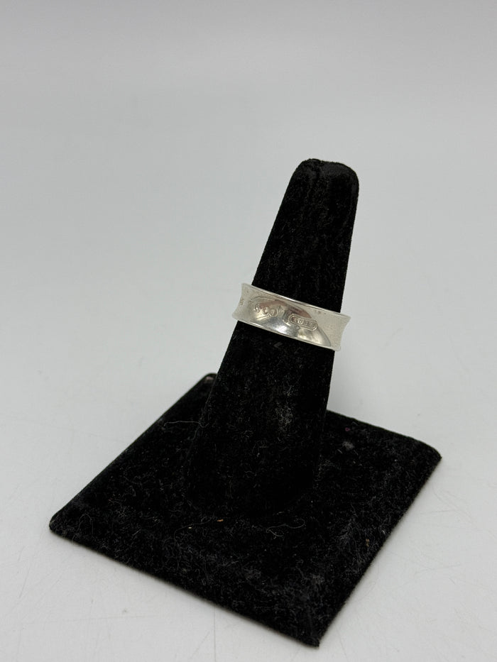 Tiffany & Company 1837 Luxury Ring in 925 Silver, Size: 8