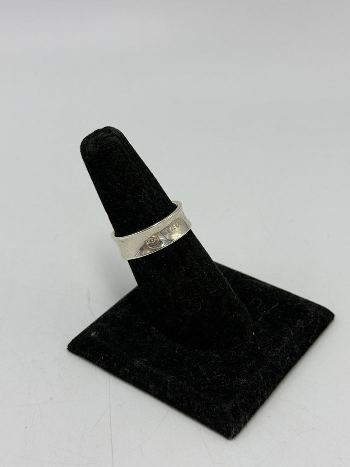 Tiffany & Company 1837 Luxury Ring in 925 Silver, Size: 8