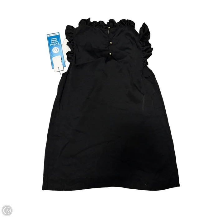 Top Dressy Sleeveless Designer By Kate Spade In Black, Size: Xs