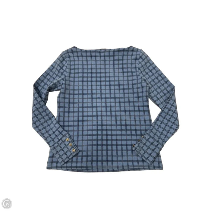 Top Long Sleeve By Ann Taylor In Blue, Size: Xs