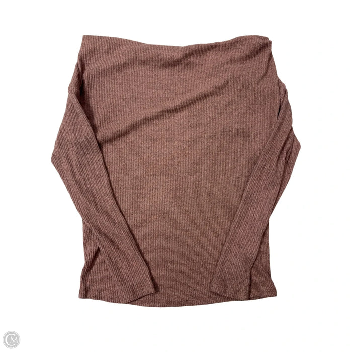 Top Long Sleeve By Anthropologie In Pink, Size: Xs