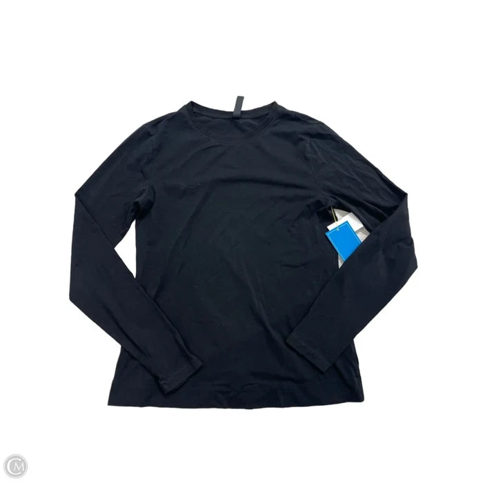 Top Long Sleeve By Athleta In Black, Size: Xs