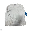 Top Long Sleeve By Clothes Mentor In White, Size: Xs