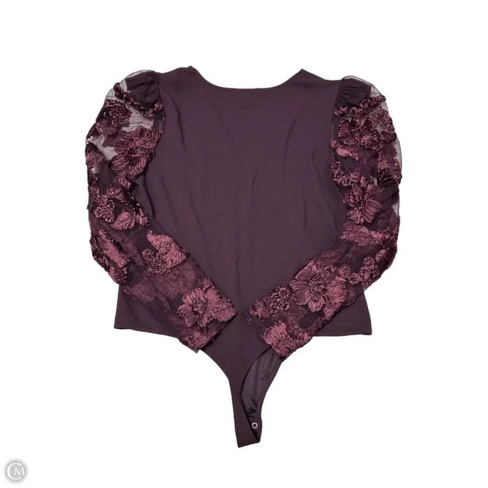 Top Long Sleeve By Exposure In Purple, Size: Xl