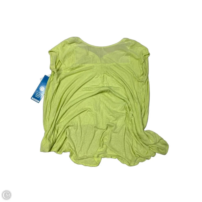 Top Long Sleeve By Free People In Green, Size: S