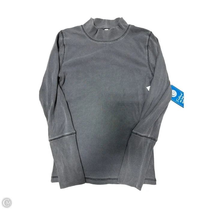 Top Long Sleeve By Free People In Grey, Size: M