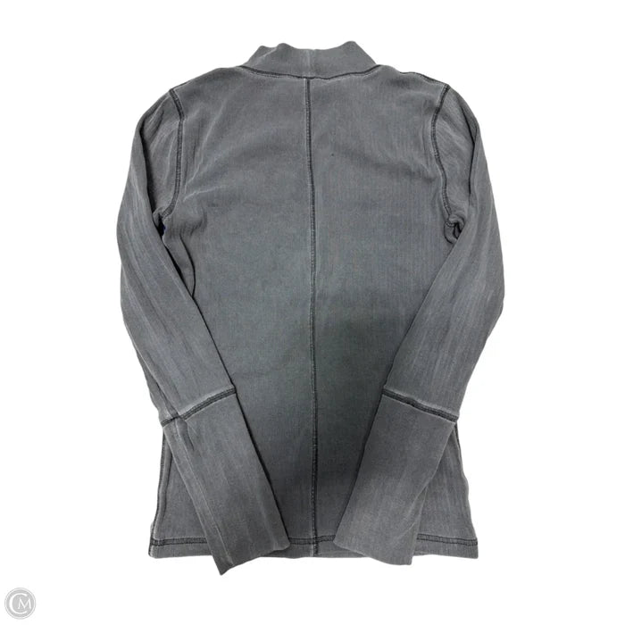 Top Long Sleeve By Free People In Grey, Size: M