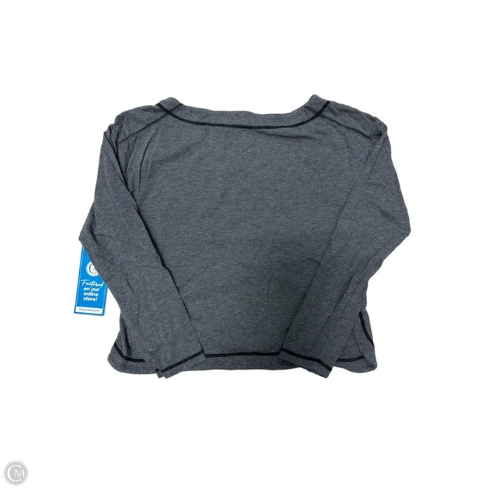Top Long Sleeve By Free People In Grey, Size: M