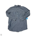 Top Long Sleeve By J. Crew In Blue, Size: L