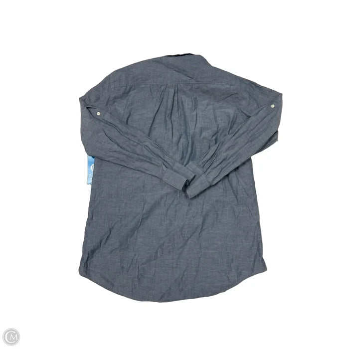 Top Long Sleeve By J. Crew In Blue, Size: L