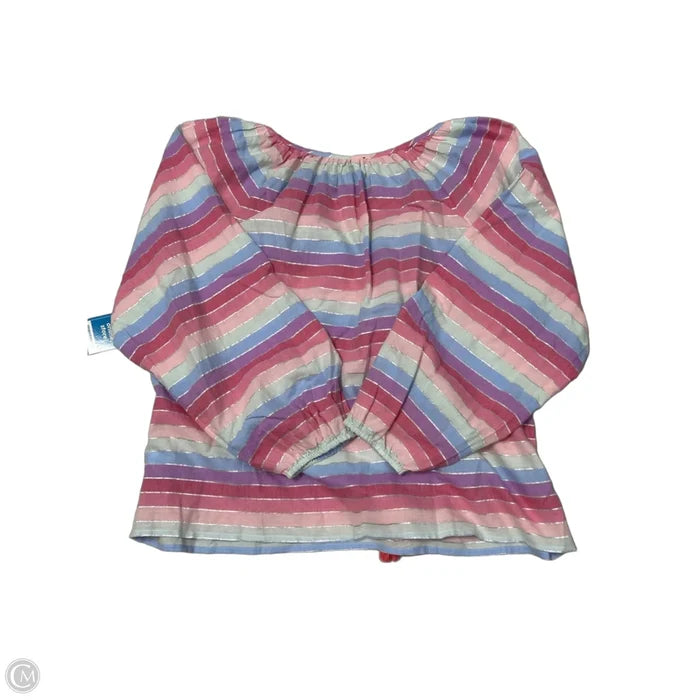 Top Long Sleeve By J. Crew In Striped Pattern, Size: L