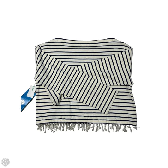 Top Long Sleeve By J. Crew In Striped Pattern, Size: S