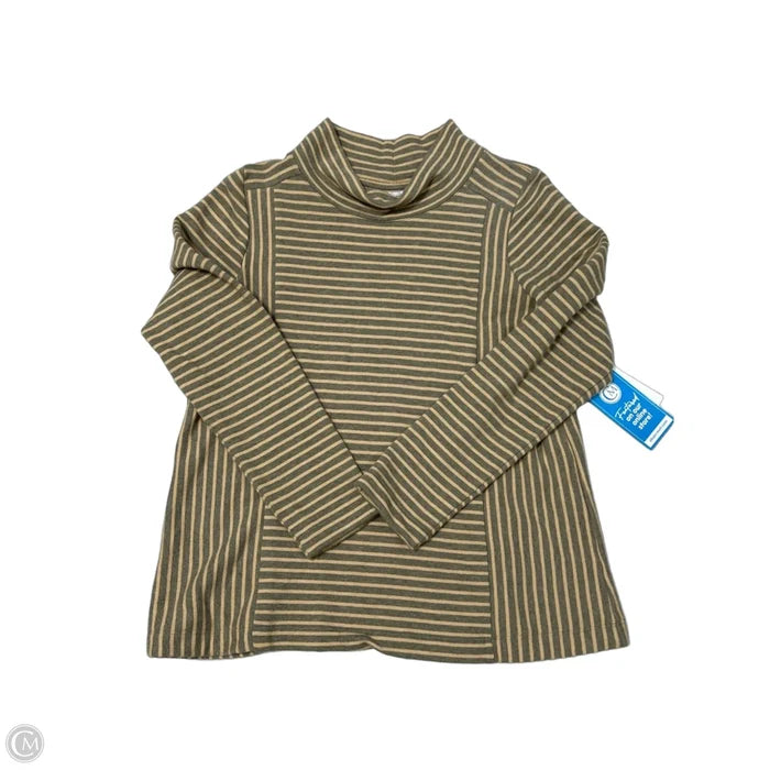 Top Long Sleeve By J. Jill In Striped Pattern, Size: Sp